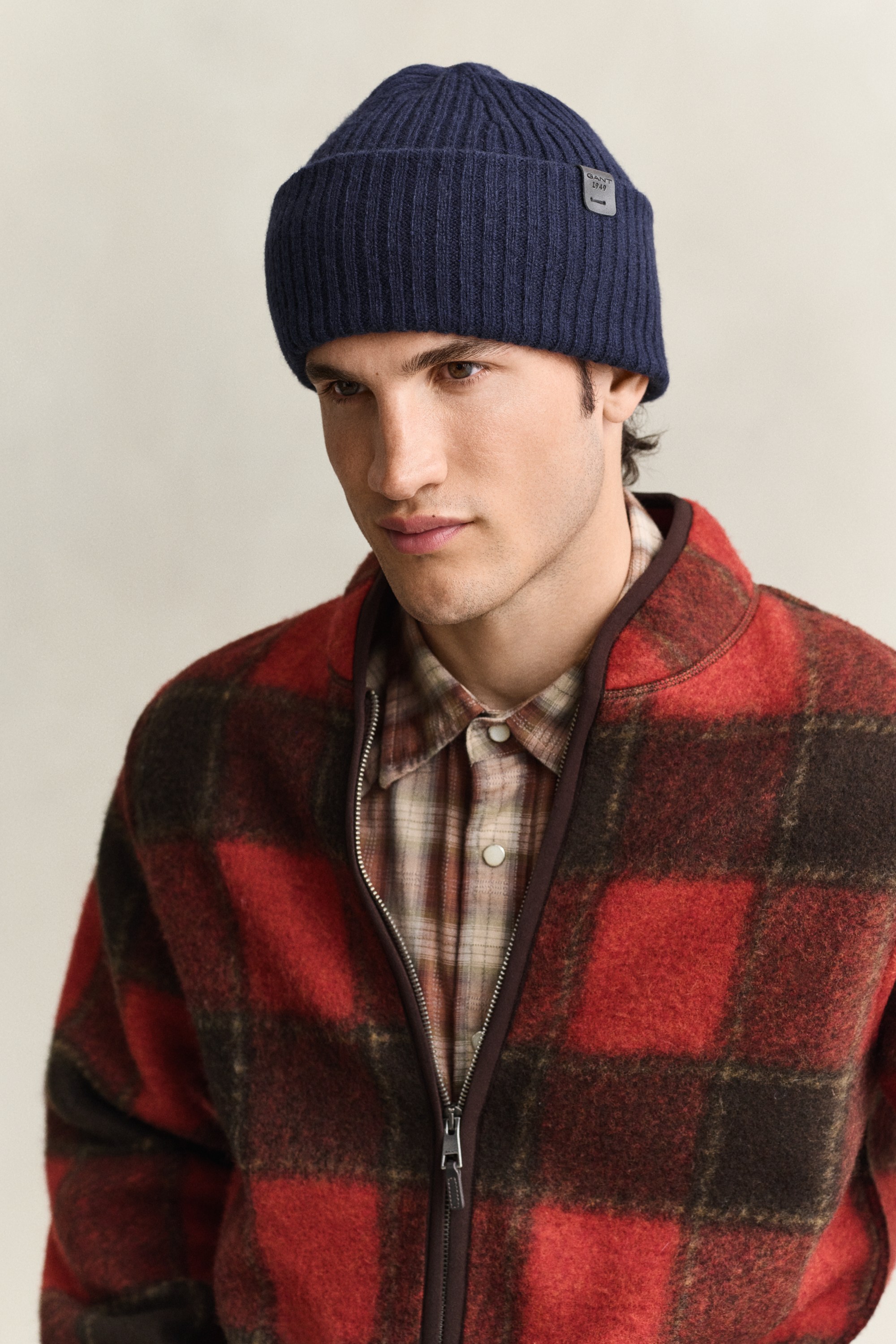Gant Damen - Beanie Aus Lambswool Evening Blue - Gr. - Os - Bild 3