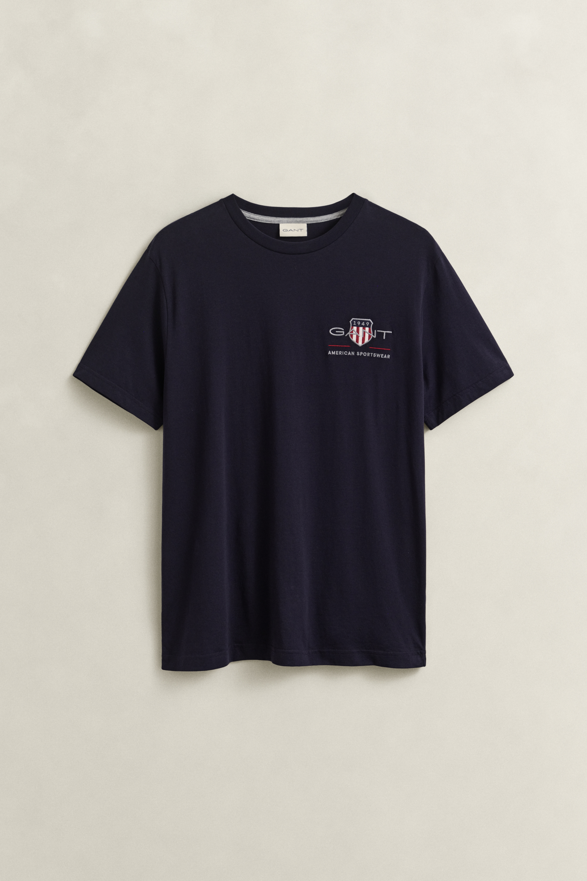 Gant Regular Archive Shield Emb T-Shirt Extra Groß - Bild 5