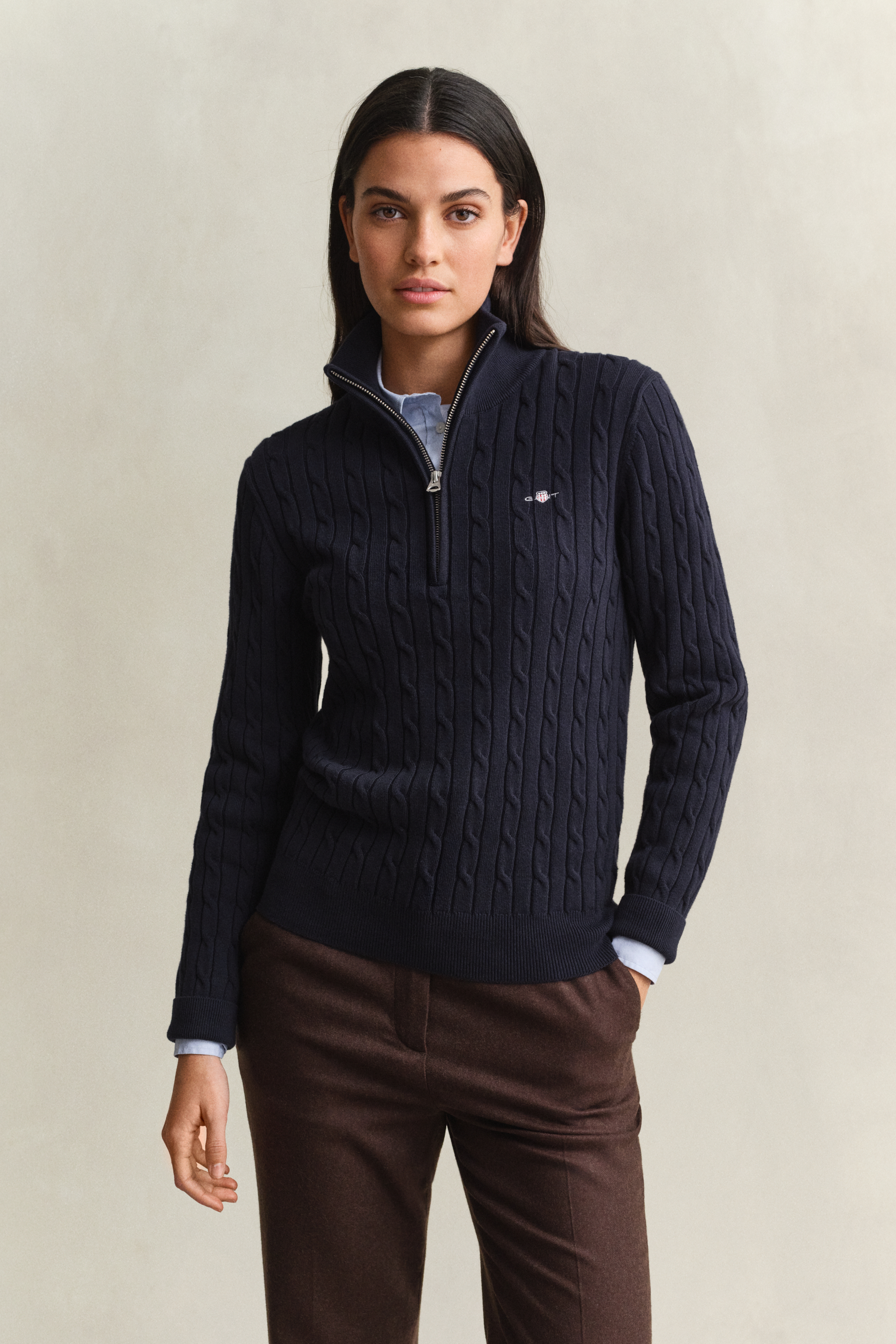 Gant Damen Troyer Blau Gr. Klein - Bild 3