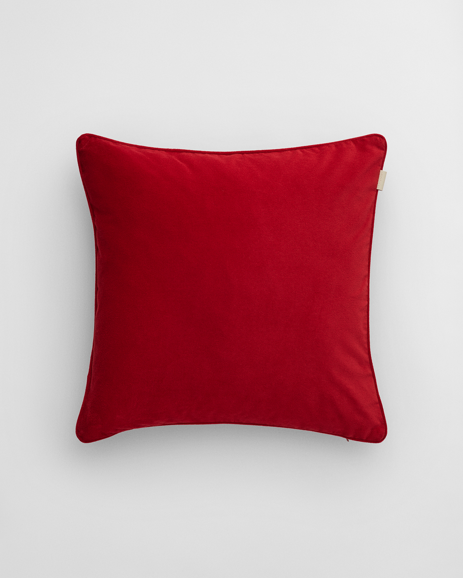 GANT Wohnaccessoires Kissenhülle aus Samt (50x50) DARK Rot