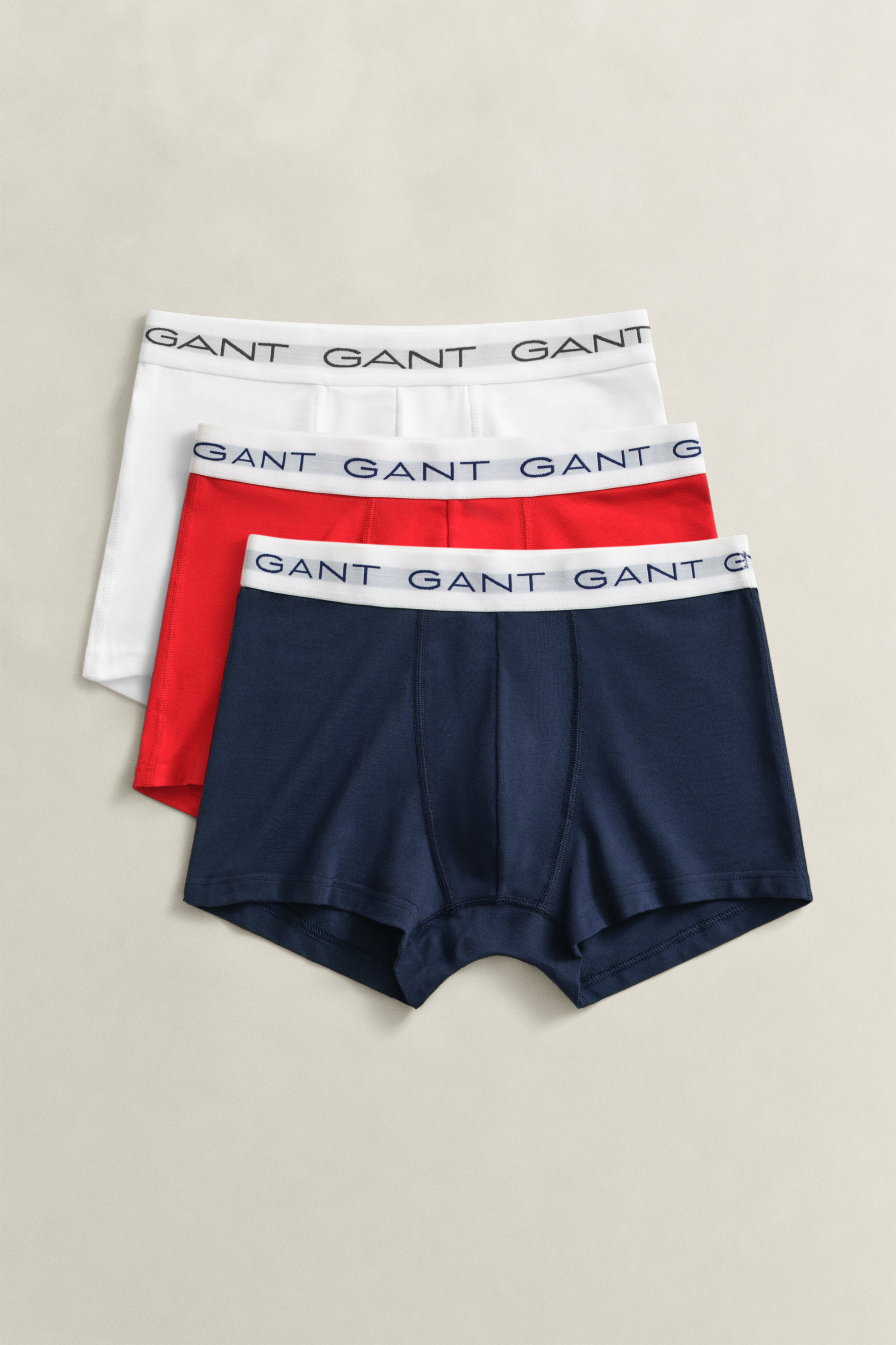 GANT Herren 3er-Pack Boxershorts (XXL) MULTICOLOR